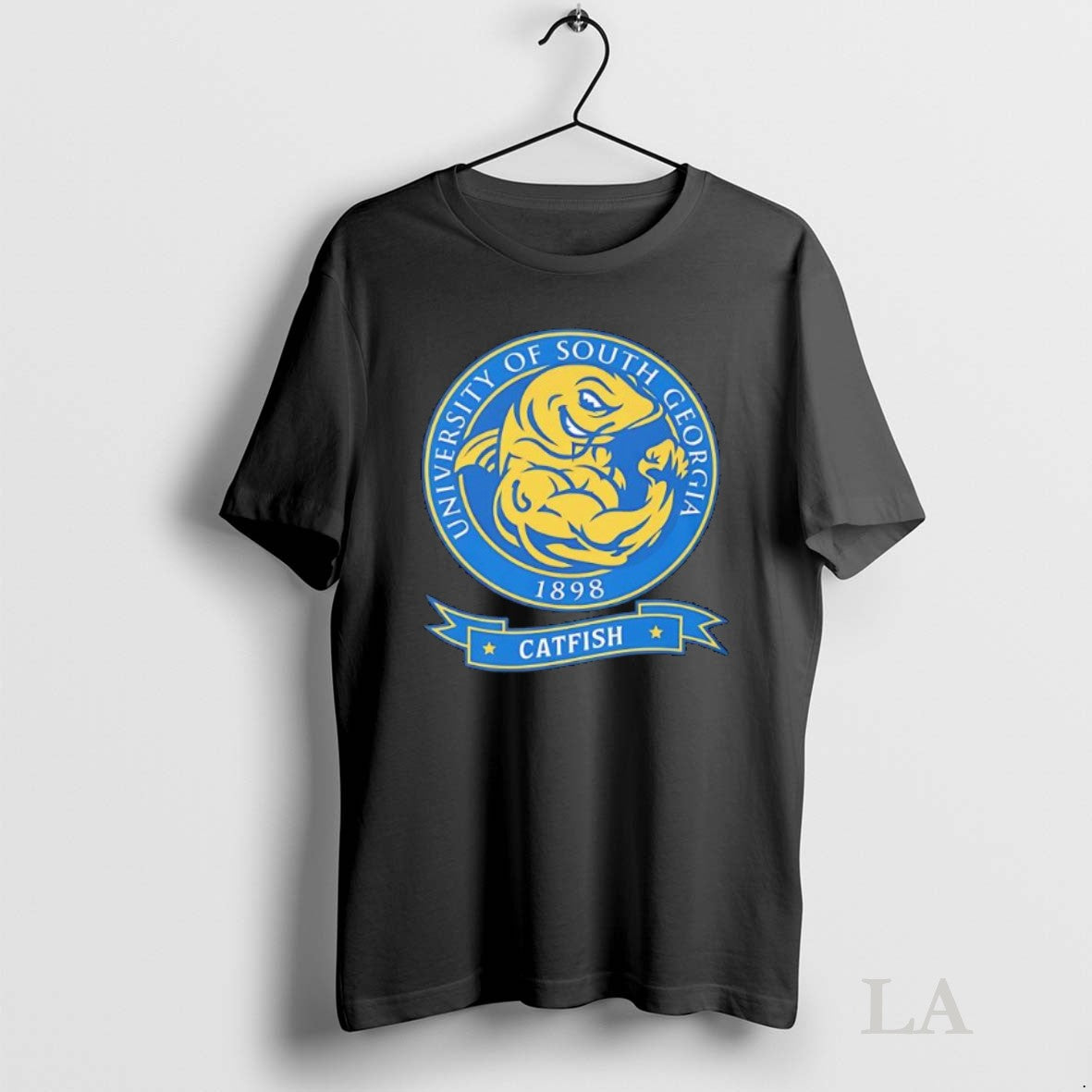 Original University Of South Georgia Catfish Mascot 1898 Logo Unisex T-shirt, Sweatshirt, Hoodie, Long Sleeve Tee - T-Shirt, Sweatshirt, Hoodie