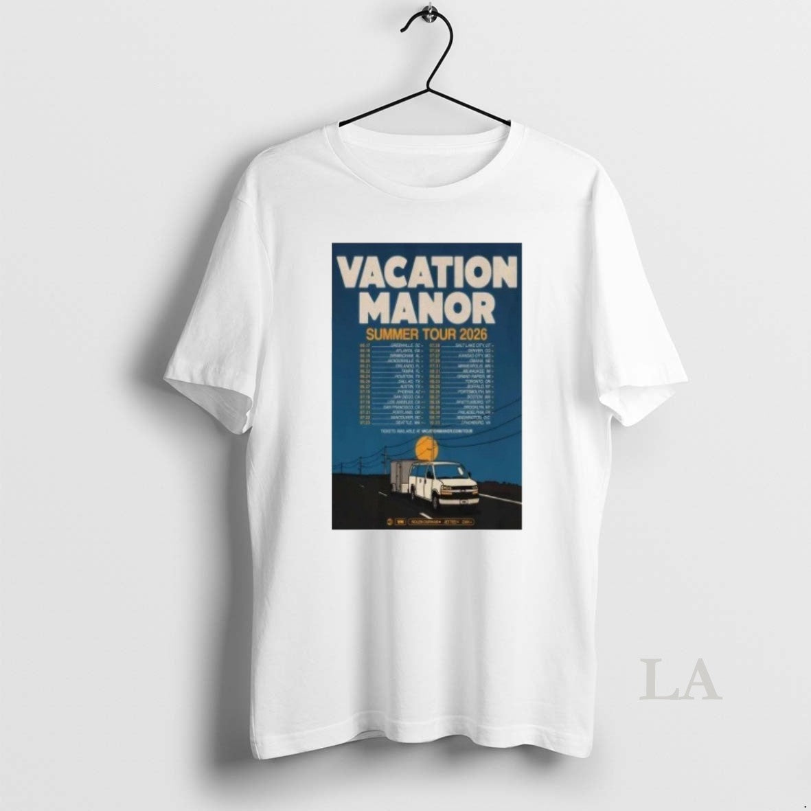 Original Vacation Manor Summer 2026 Shows Unisex T-shirt, Sweatshirt, Hoodie, Long Sleeve Tee - T-Shirt, Sweatshirt, Hoodie