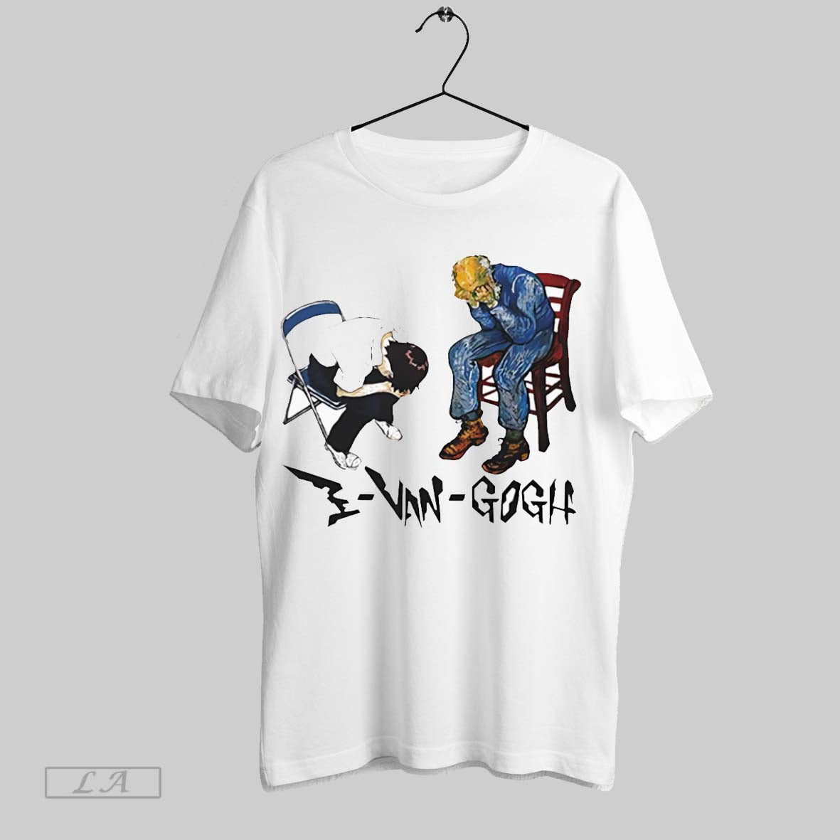 Original Van Gogh And Ikari Shinji Evangogh Unisex T-shirt, Sweatshirt, Hoodie, Long Sleeve Tee - T-Shirt, Sweatshirt, Hoodie