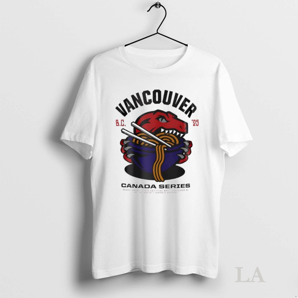 Original Vancouver Canada Series 2025 Toronto Raptors Noodles Unisex T-shirt, Sweatshirt, Hoodie, Long Sleeve Tee - T-Shirt, Sweatshirt, Hoodie