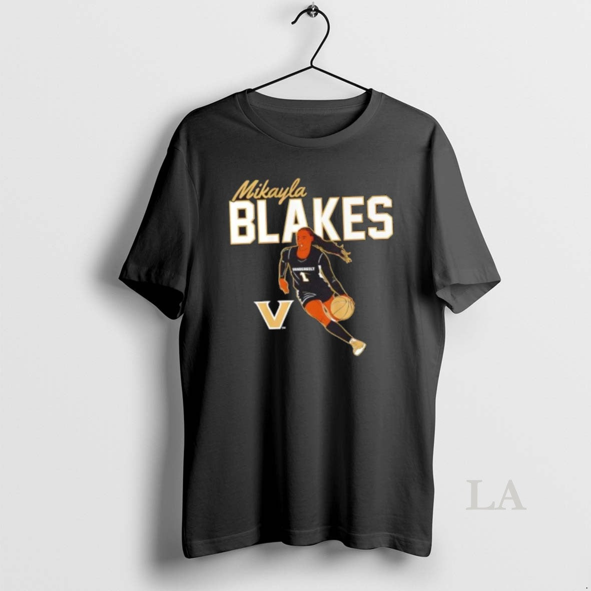 Original Vanderbilt Basketball Mikayla Blakes Name Pose - T-Shirt, Sweatshirt, Hoodie