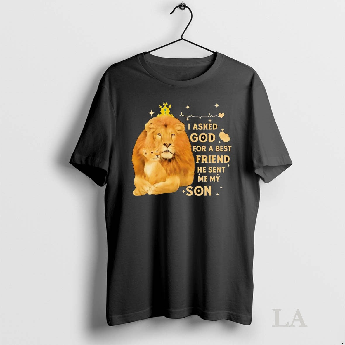 Original Veteran Lions I Asked God For The Best Friend He Sent Me My Son Unisex T-shirt, Sweatshirt, Hoodie, Long Sleeve Tee - T-Shirt, Sweatshirt, Hoodie