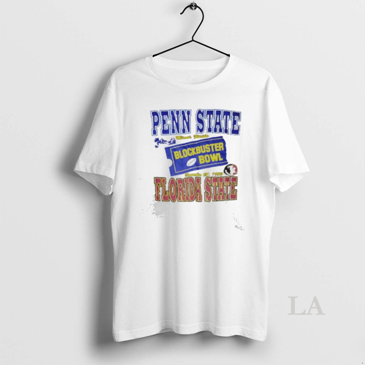 Original Vintage 90s Blockbuster Bowl Penn State Psu Florida State Unisex T-shirt, Sweatshirt, Hoodie, Long Sleeve Tee - T-Shirt, Sweatshirt, Hoodie