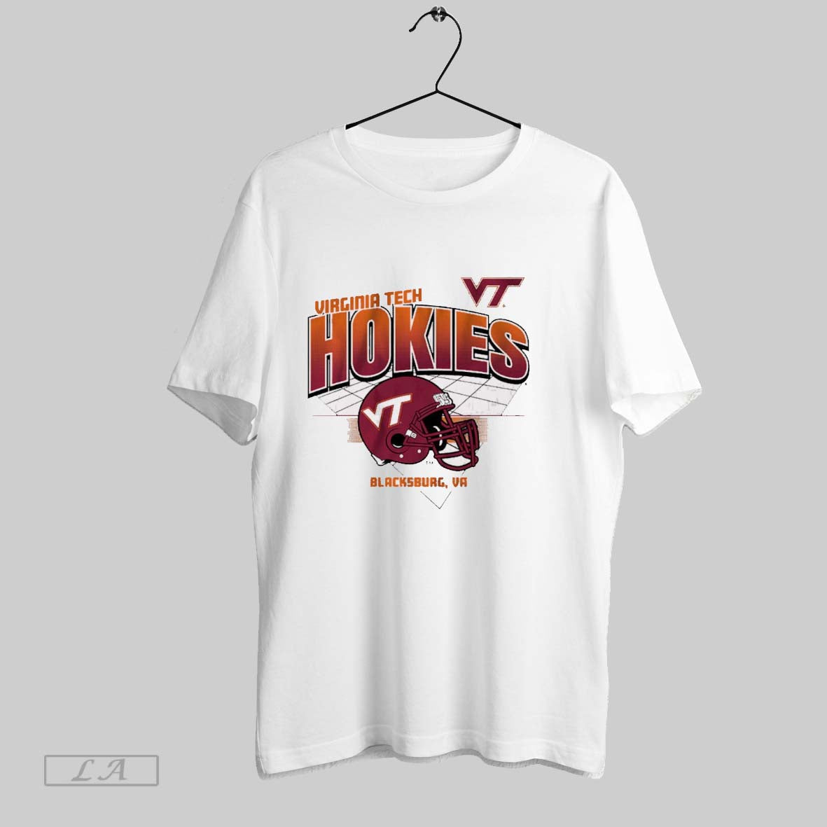 Original Virginia Tech Hokies Football Ncaa Blacksburg Va Helmet Grid Unisex T-shirt, Sweatshirt, Hoodie, Long Sleeve Tee - T-Shirt, Sweatshirt, Hoodie