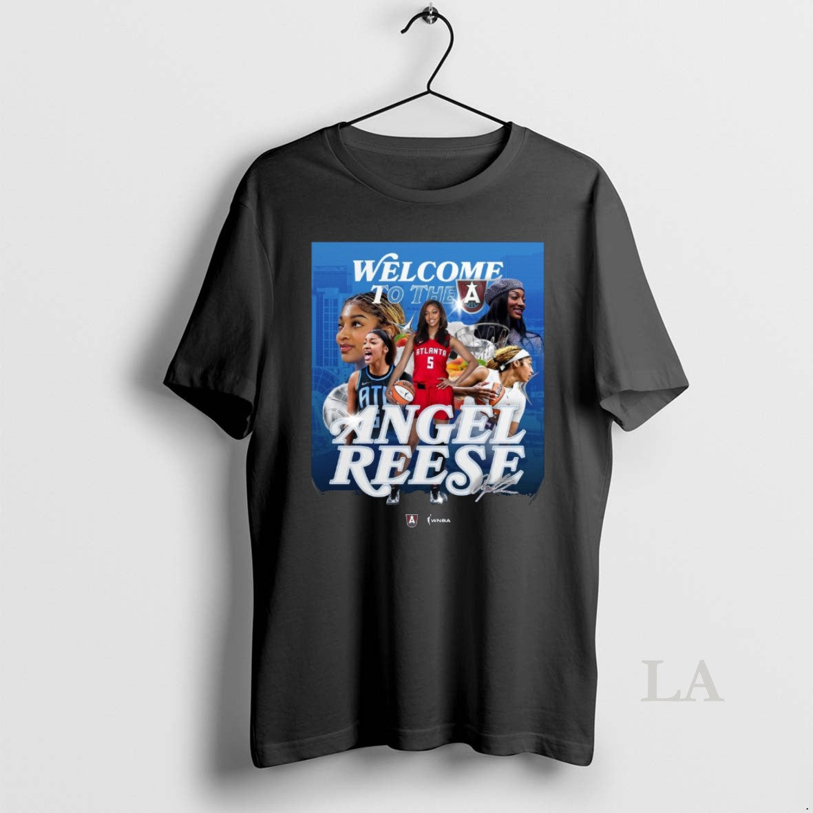 Original Welcome To The Atlanta Dream Angel Reese Signature Unisex T-shirt, Sweatshirt, Hoodie, Long Sleeve Tee - T-Shirt, Sweatshirt, Hoodie