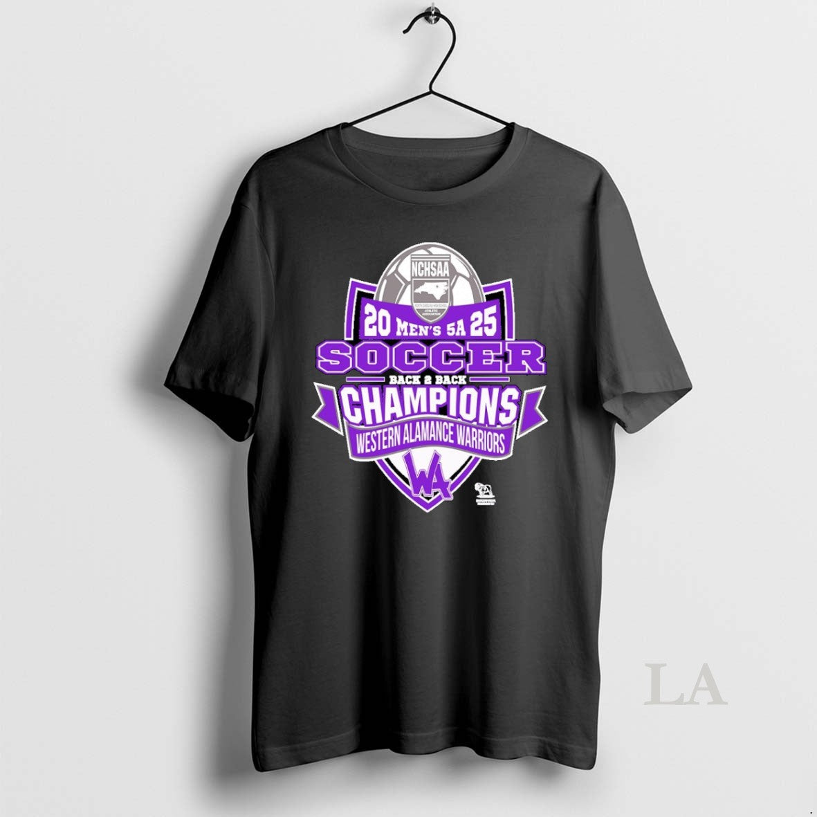 Original Western Alamance Warriors Nchsaa Soccer Division Mens 5a Champions - T-Shirt, Sweatshirt, Hoodie