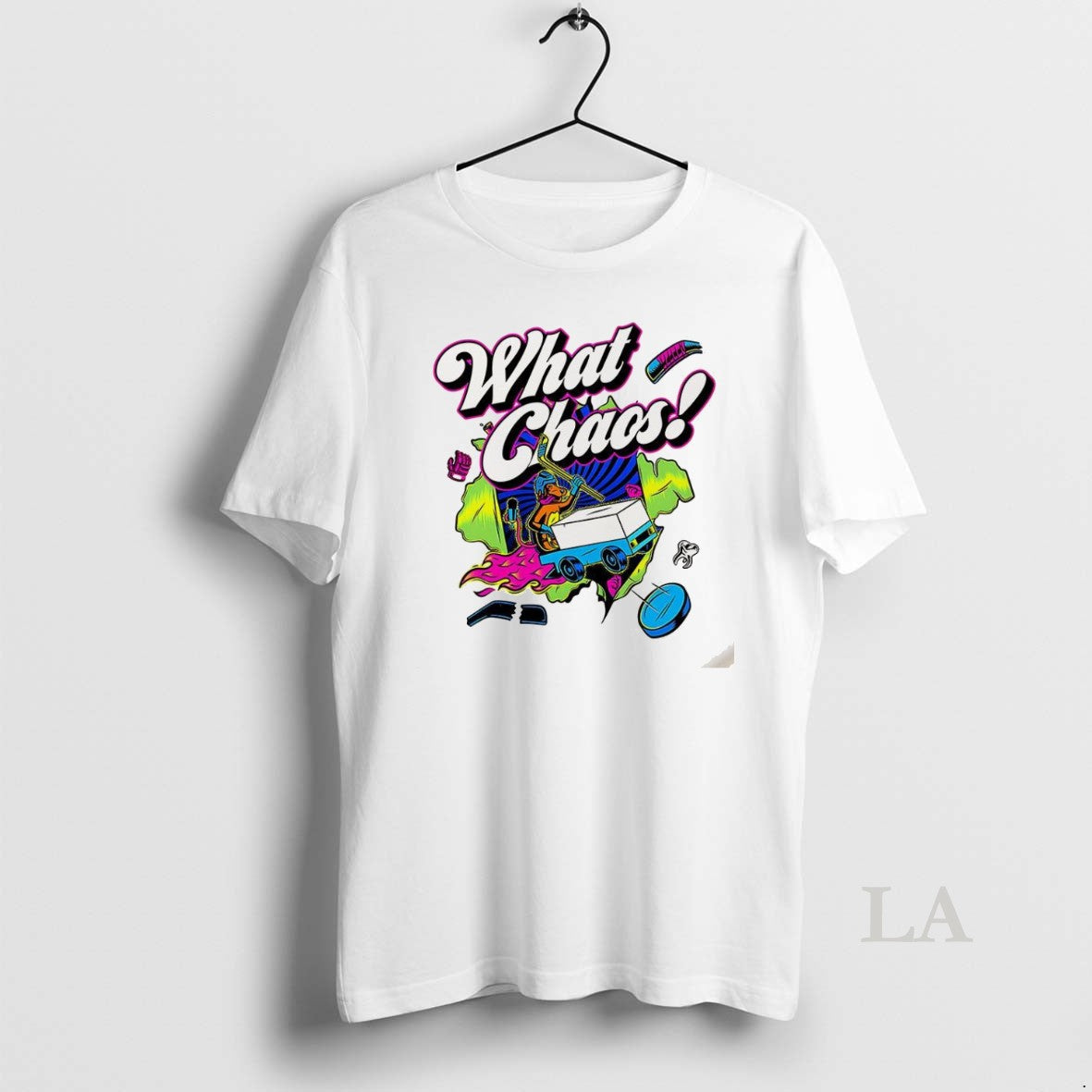 Original What Chaos Hockey Graphic Unisex T-shirt, Sweatshirt, Hoodie, Long Sleeve Tee - T-Shirt, Sweatshirt, Hoodie