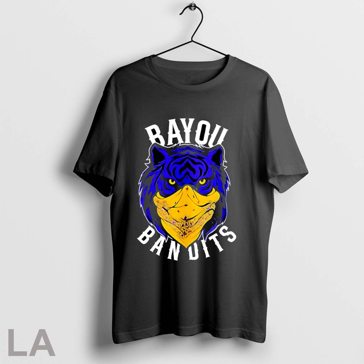 Original Whit Weeks Wearing Bayou Bandits Logo Unisex T-shirt, Sweatshirt, Hoodie, Long Sleeve Tee - T-Shirt, Sweatshirt, Hoodie