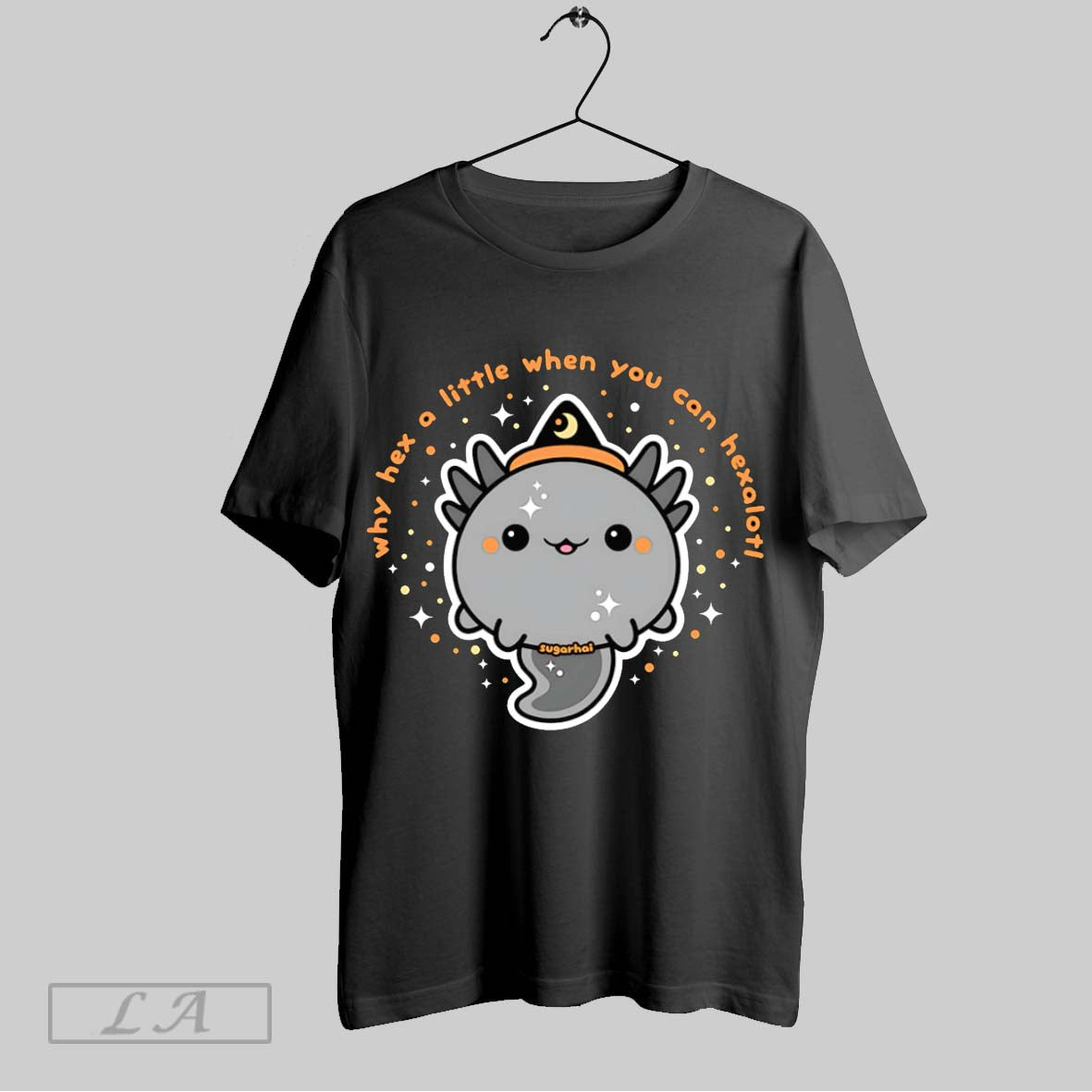 Original Why Hex A Little When You Can Hexalotl Unisex T-shirt, Sweatshirt, Hoodie, Long Sleeve Tee - T-Shirt, Sweatshirt, Hoodie