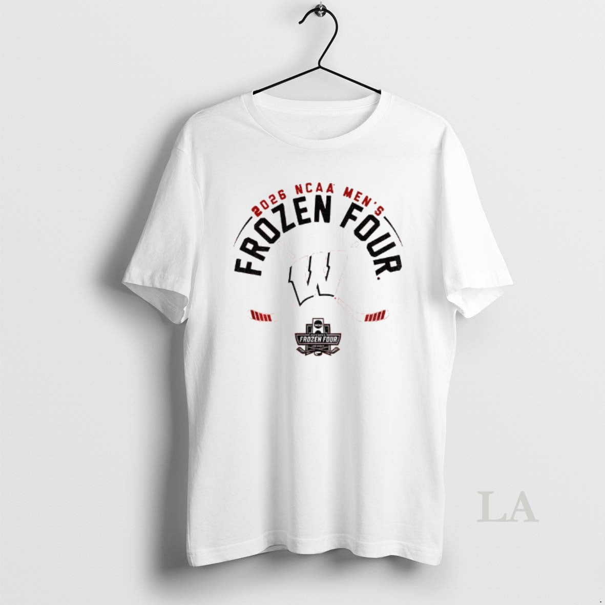 Original Wisconsin Badgers Mens Hockey Ncaa 2026 Frozen Four Unisex T-shirt, Sweatshirt, Hoodie, Long Sleeve Tee - T-Shirt, Sweatshirt, Hoodie