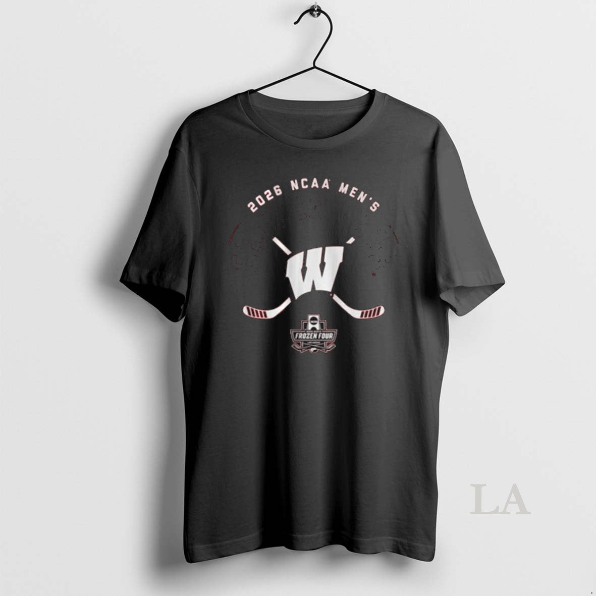 Original Wisconsin Mens Hockey 2026 Frozen Four Unisex T-shirt, Sweatshirt, Hoodie, Long Sleeve Tee - T-Shirt, Sweatshirt, Hoodie