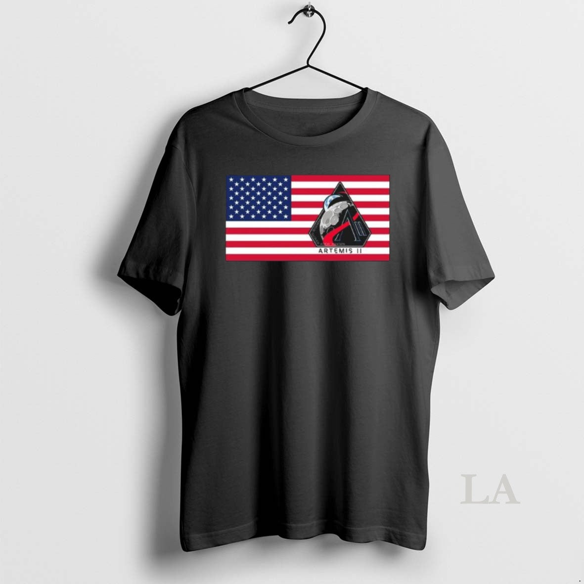 Original Wiseman Glover Koch Hansen Godspeed Artemis Ii Usa Flag Logo Unisex T-shirt, Sweatshirt, Hoodie, Long Sleeve Tee - T-Shirt, Sweatshirt, Hoodie