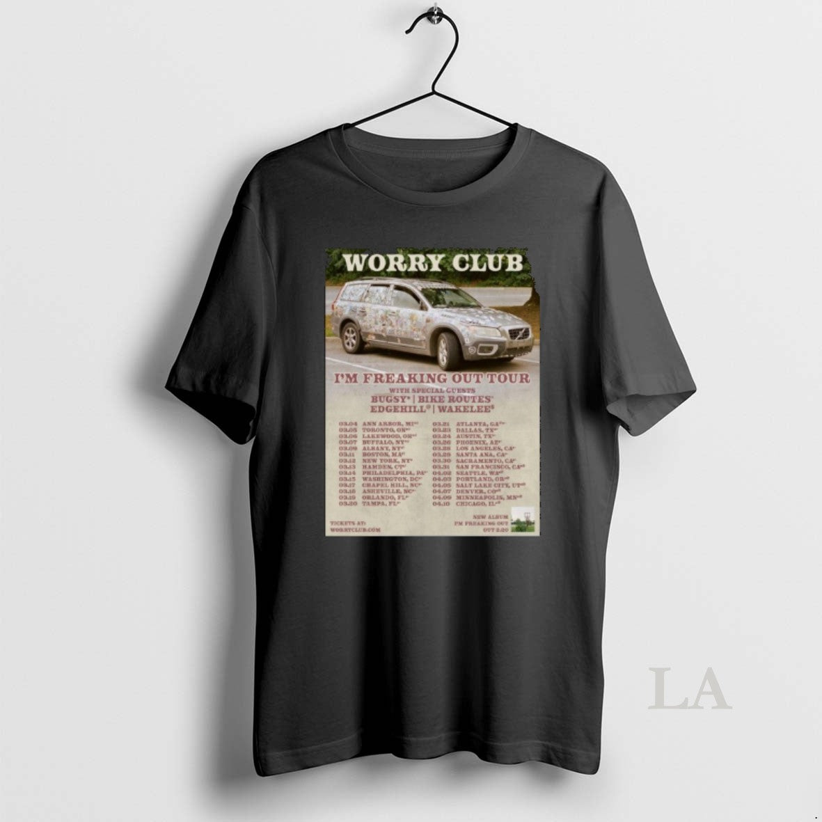 Original Worry Club Im Freaking Out Tour 2026 - T-Shirt, Sweatshirt, Hoodie