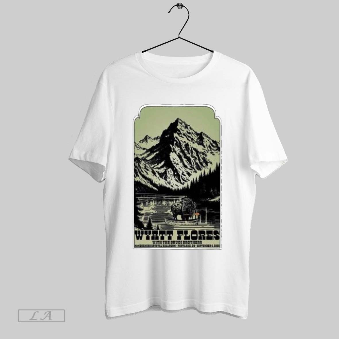 Original Wyatt Flores Portland Or September 6 2025 Concert Unisex T-shirt, Sweatshirt, Hoodie, Long Sleeve Tee - T-Shirt, Sweatshirt, Hoodie