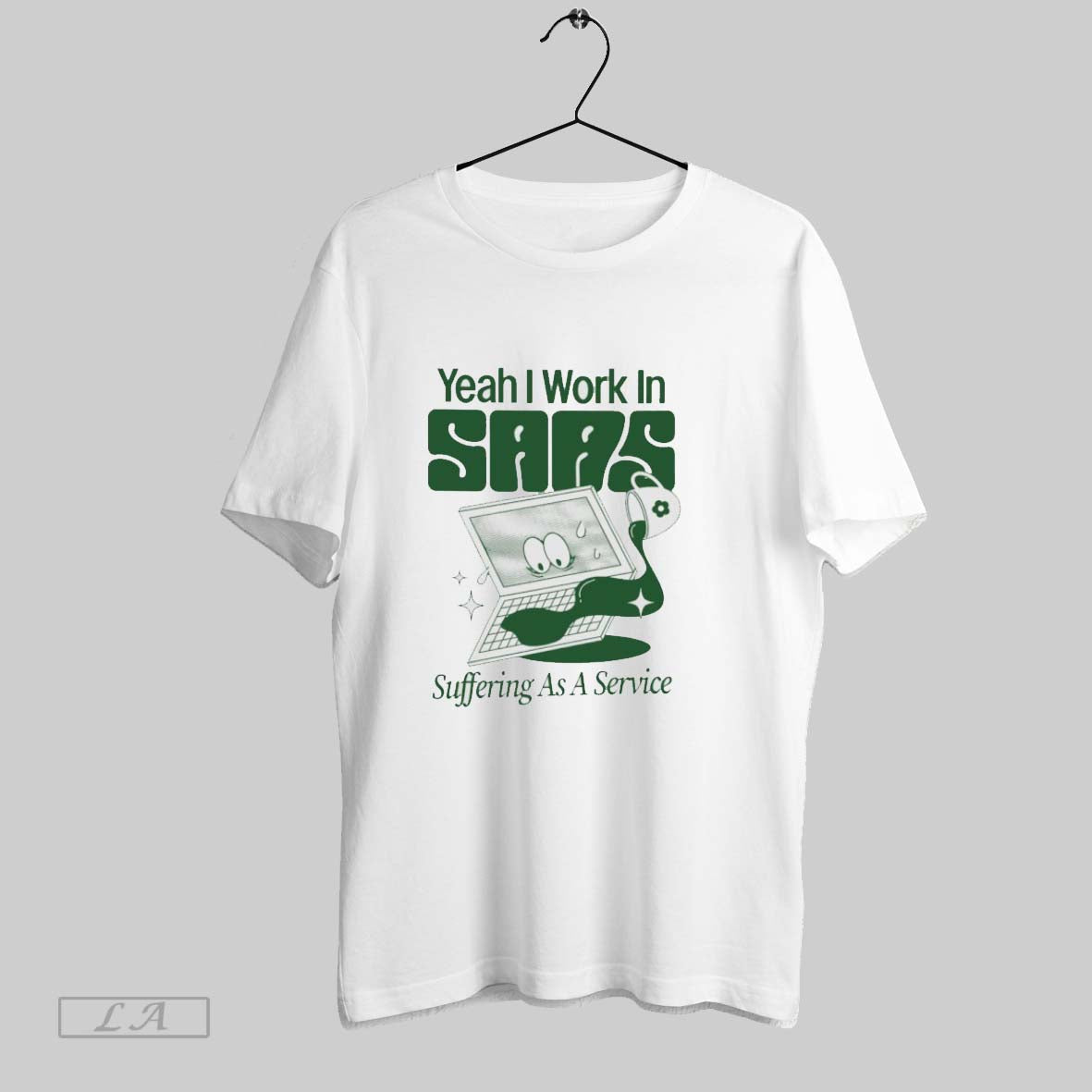 Original Yeah I Work In Saas Suffering As A Service Unisex T-shirt, Sweatshirt, Hoodie, Long Sleeve Tee - T-Shirt, Sweatshirt, Hoodie