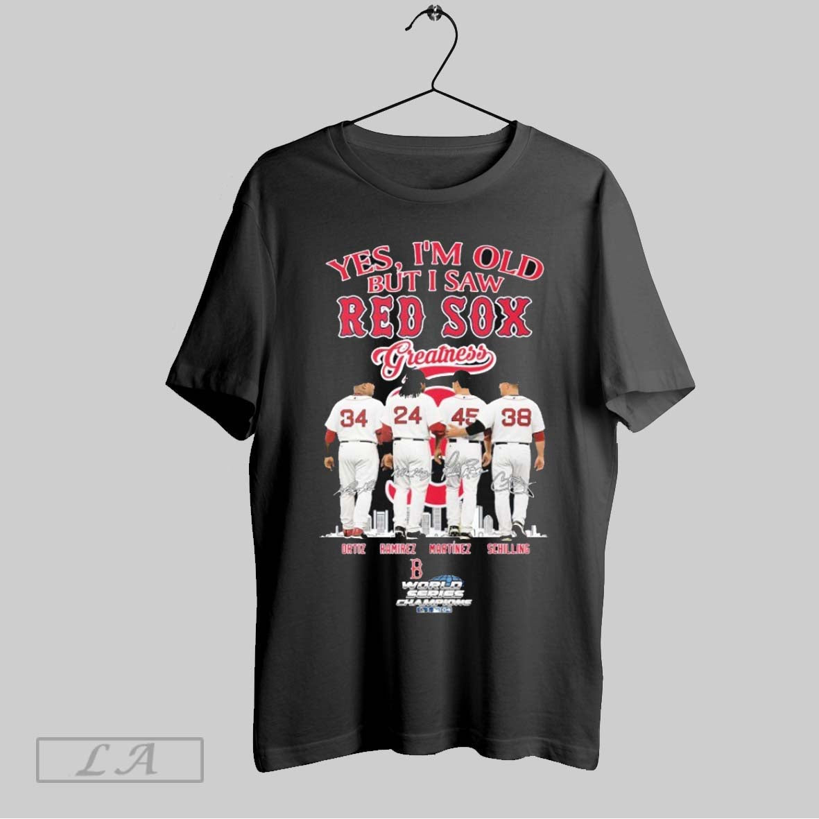 Original Yes Im Old But I Saw Boston Red Sox Greatness David Ortiz Manny Ramirez Unisex T-shirt, Sweatshirt, Hoodie, Long Sleeve Tee - T-Shirt, Sweatshirt, Hoodie