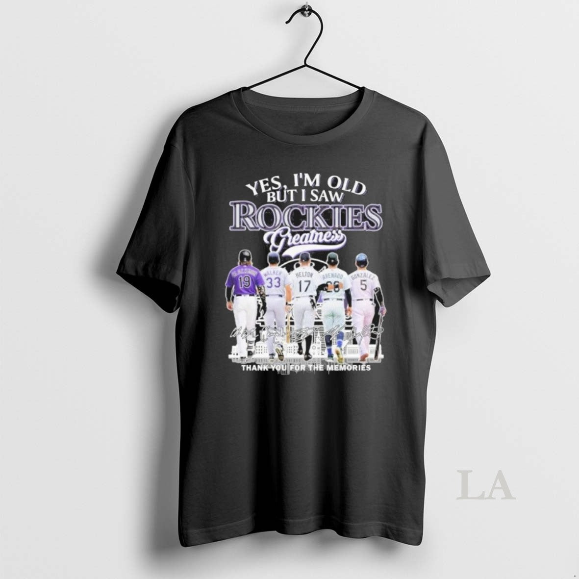 Original Yes Im Old But I Saw Colorado Rockies Legends Greatness Unisex T-shirt, Sweatshirt, Hoodie, Long Sleeve Tee - T-Shirt, Sweatshirt, Hoodie