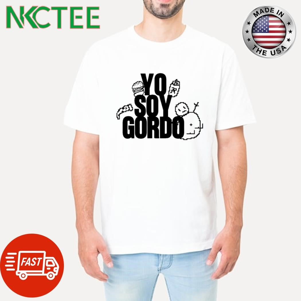 Original Yo soy gordo snow people pixel shirt Unisex T-shirt, Sweatshirt, Hoodie, Long Sleeve Tee - T-Shirt, Sweatshirt, Hoodie