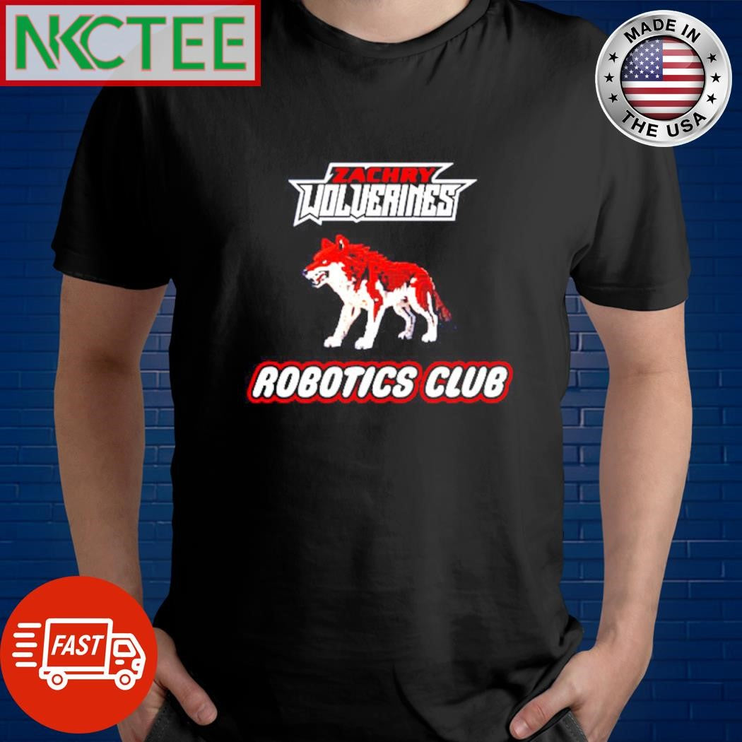 Original Zachry MS Robotics Club wolf shirt Unisex T-shirt, Sweatshirt, Hoodie, Long Sleeve Tee - T-Shirt, Sweatshirt, Hoodie