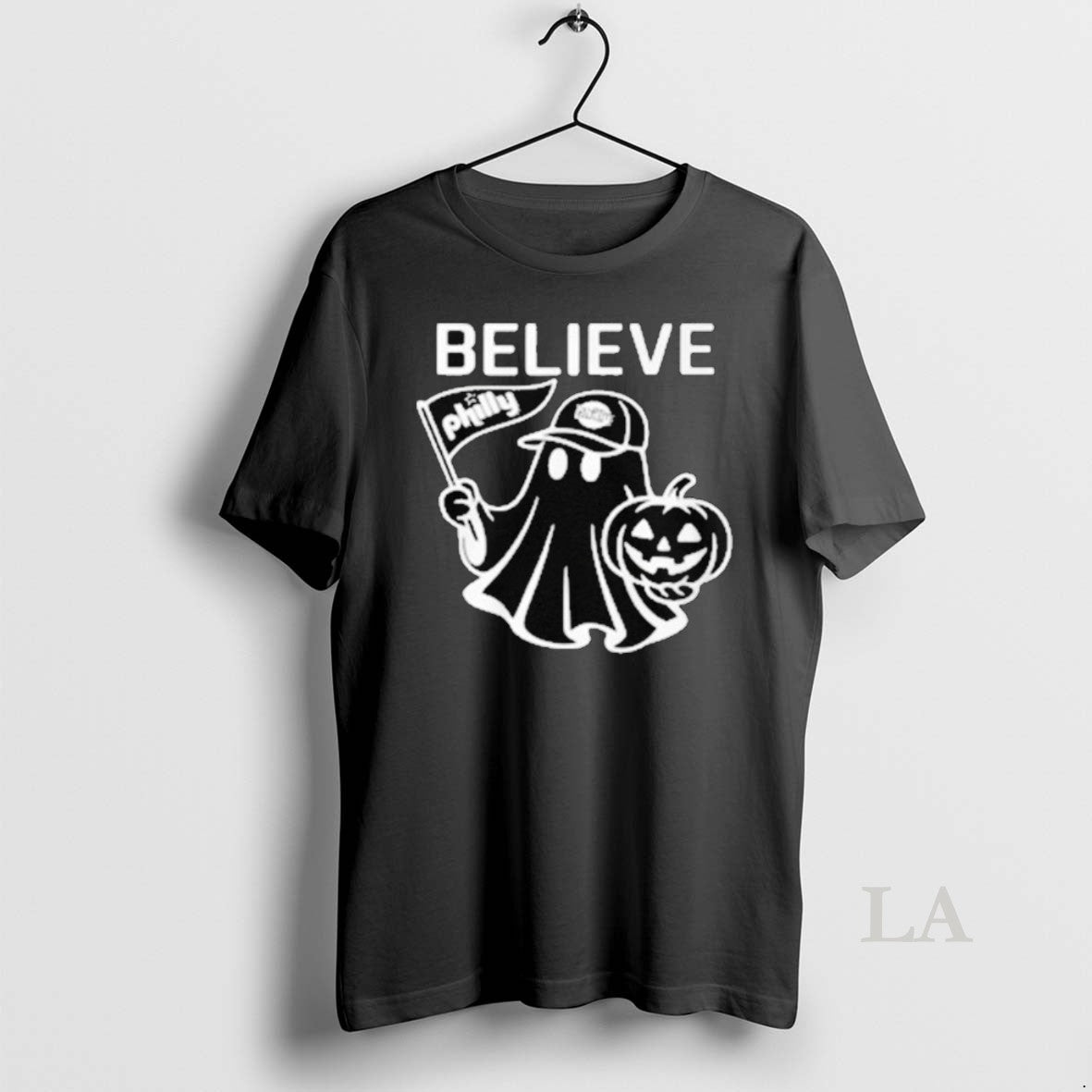 Original Believes In The Phillies This October Halloween 2025 Unisex T-shirt, Sweatshirt, Hoodie, Long Sleeve Tee - T-Shirt, Sweatshirt, Hoodie