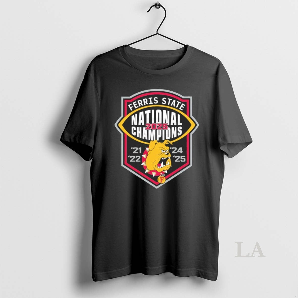 Original Ferris State Athletics National Champions 2021 2025 New Logo - T-Shirt, Sweatshirt, Hoodie