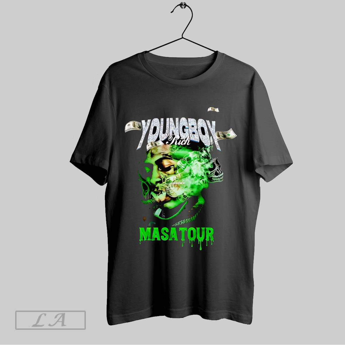 Original Harlotte Hornets X Nba Young Boy Masa Tour Unisex T-shirt, Sweatshirt, Hoodie, Long Sleeve Tee - T-Shirt, Sweatshirt, Hoodie