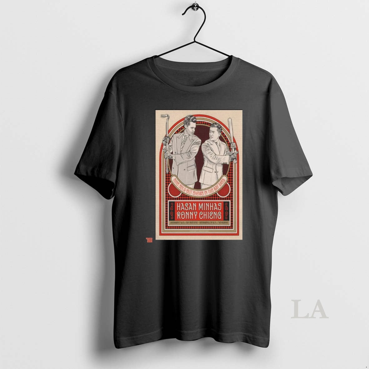 Original Hasan Minhaj And Ronny Chieng California Tour December 17 18 2025 San Jose Civic - T-Shirt, Sweatshirt, Hoodie
