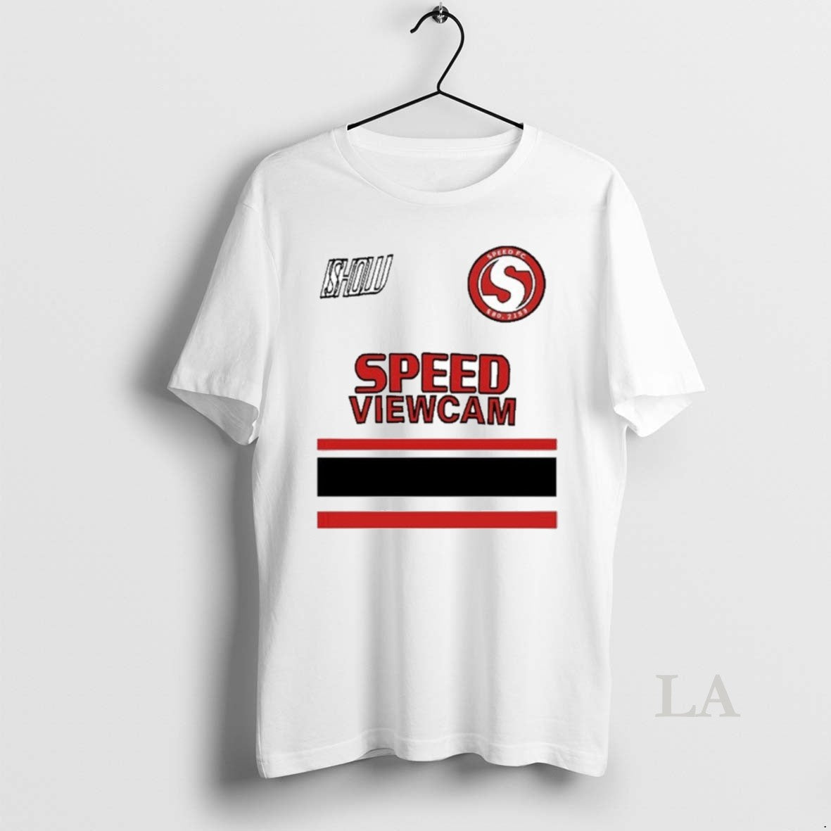 Original Ishowspeed Speed Viewcam Fc Kit 001 Jersey Unisex T-shirt, Sweatshirt, Hoodie, Long Sleeve Tee - T-Shirt, Sweatshirt, Hoodie
