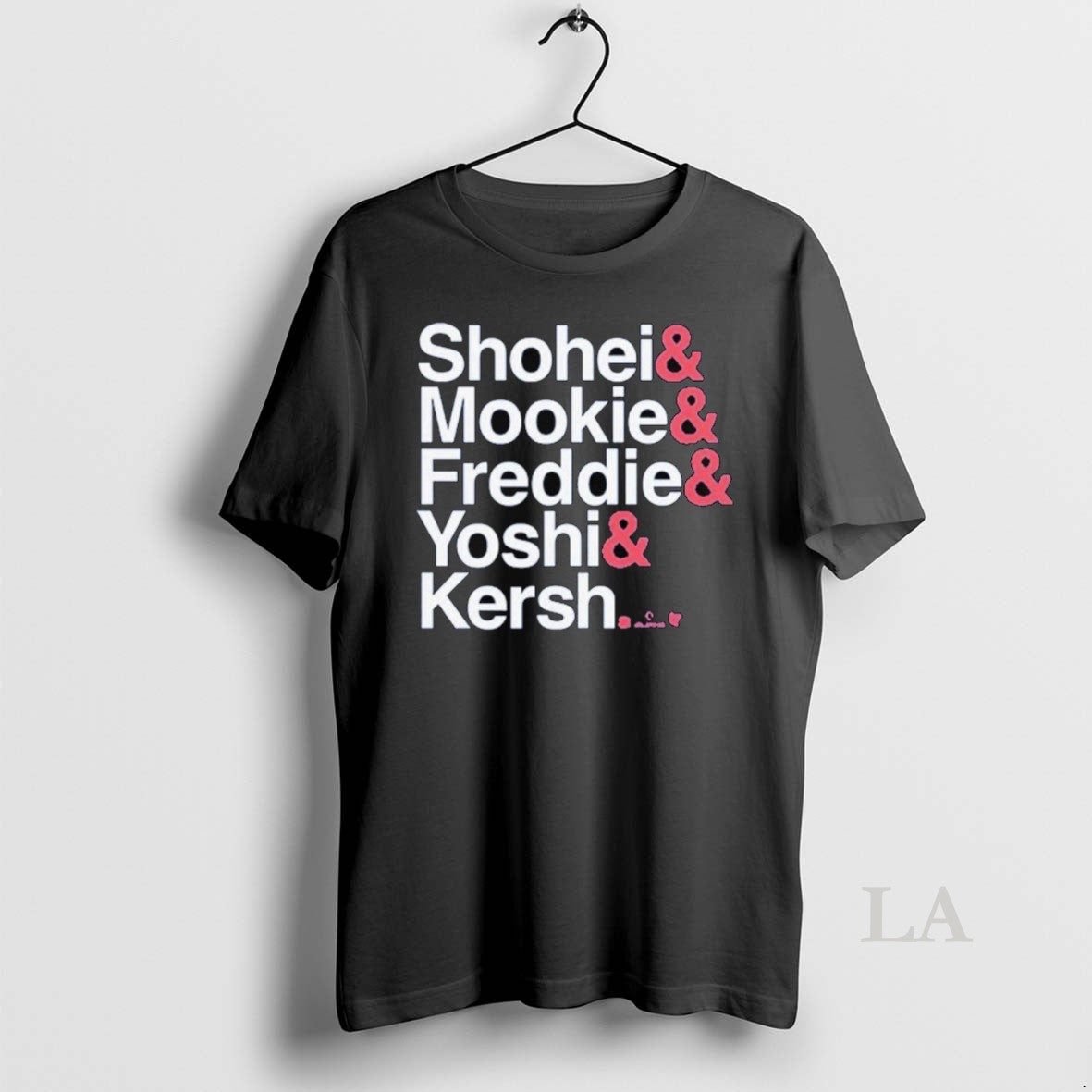 Original Los Angeles Baseball Ampersand Stars Shohei Mookie Freddie Yoshi And Kersh Unisex T-shirt, Sweatshirt, Hoodie, Long Sleeve Tee - T-Shirt, Sweatshirt, Hoodie