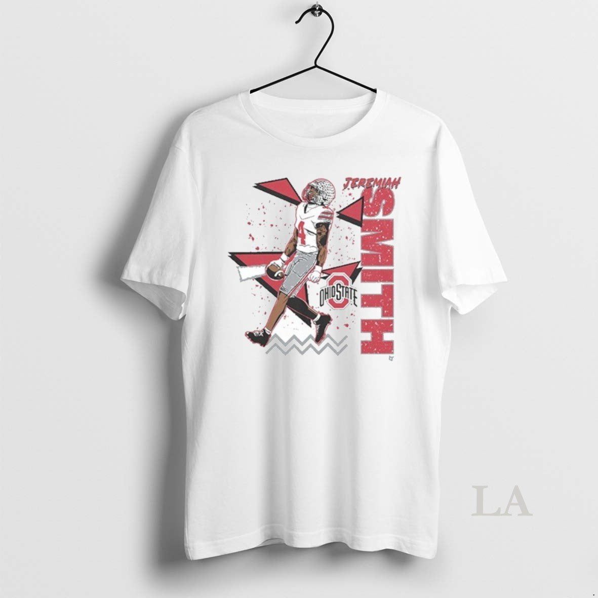 Original Ohio State Football Jeremiah Smith 90s Style Unisex T-shirt, Sweatshirt, Hoodie, Long Sleeve Tee - T-Shirt, Sweatshirt, Hoodie