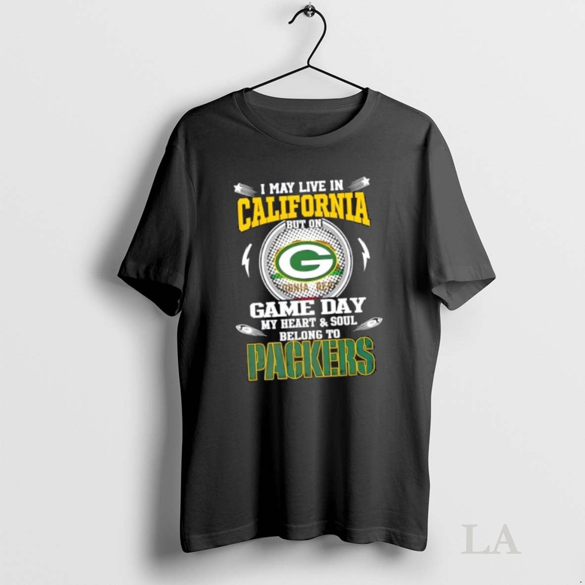 Originals I May Live In California But On Game Day My Heart And Soul Belongs Unisex T-shirt, Sweatshirt, Hoodie, Long Sleeve Tee - T-Shirt, Sweatshirt, Hoodie