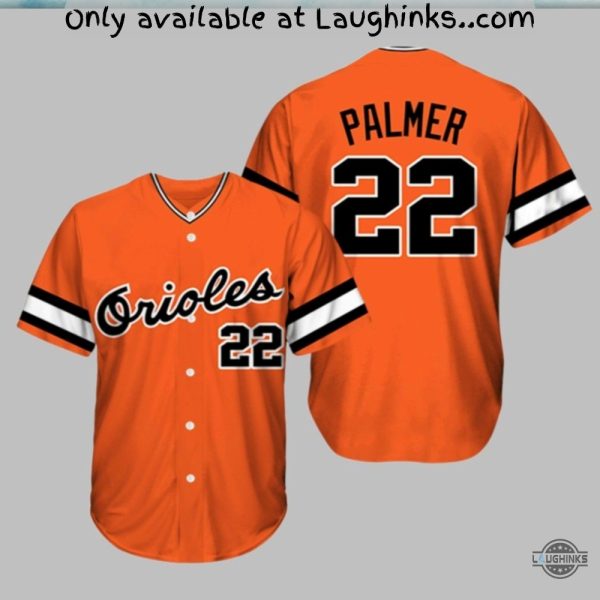 Orioles Jim Palmer Replica Baseball Jersey Shirt Giveaway 2025 Aug 23 baseball jersey product view 1