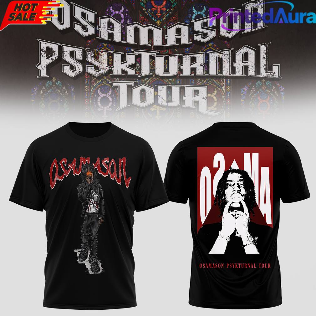 OsamaSon Psykturnal Tour 2026 Tee Unisex T-shirt, Sweatshirt, Hoodie, Long Sleeve Tee - T-Shirt, Sweatshirt, Hoodie