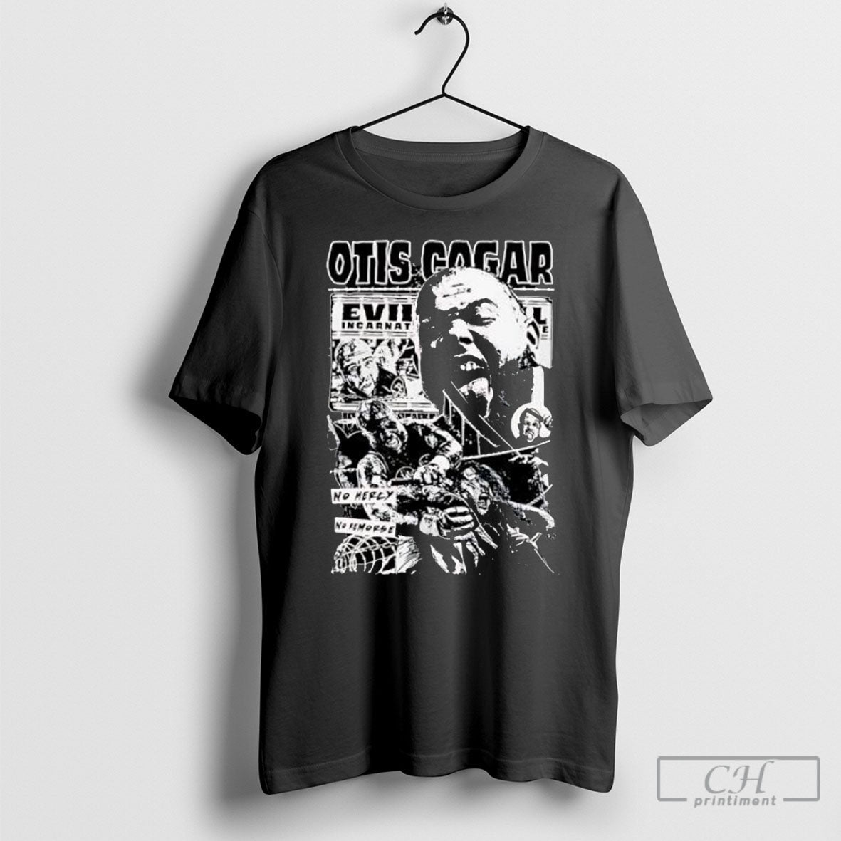 Otis Cogar No Mercy No Remorse Shirt Tee Unisex T-shirt, Sweatshirt, Hoodie, Long Sleeve Tee - T-Shirt, Sweatshirt, Hoodie