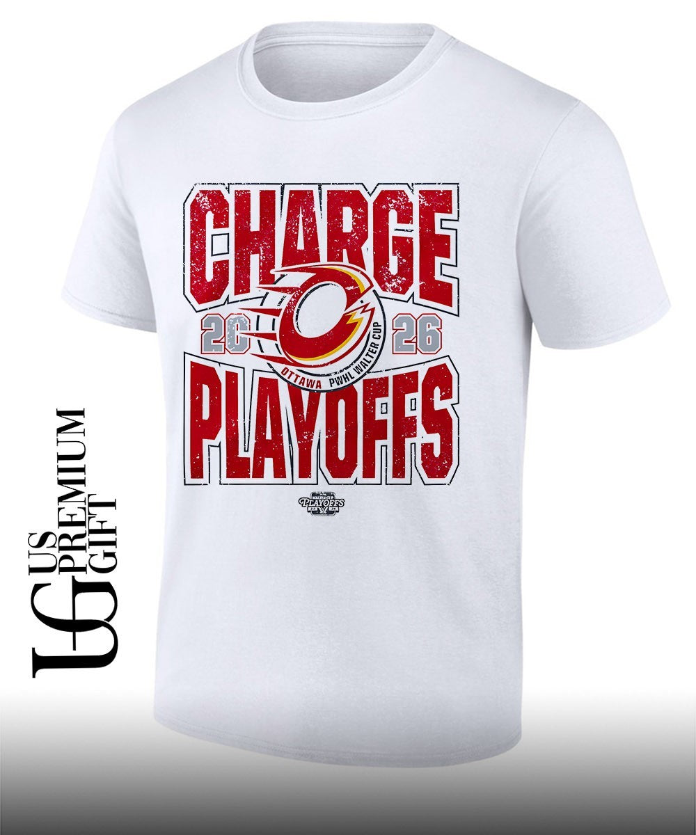 Ottawa Charge PWHL Playoffs Voyage 2026 shirt Unisex T-shirt, Sweatshirt, Hoodie, Long Sleeve Tee - T-Shirt, Sweatshirt, Hoodie
