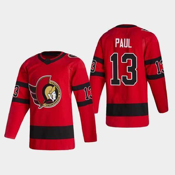 Ottawa Senators 2021 Reverse Retro Style 18 Hockey Jersey hockey jersey product view 1