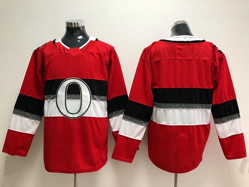 Ottawa Senators Blank Style 1 Hockey Jersey hockey jersey product view 1
