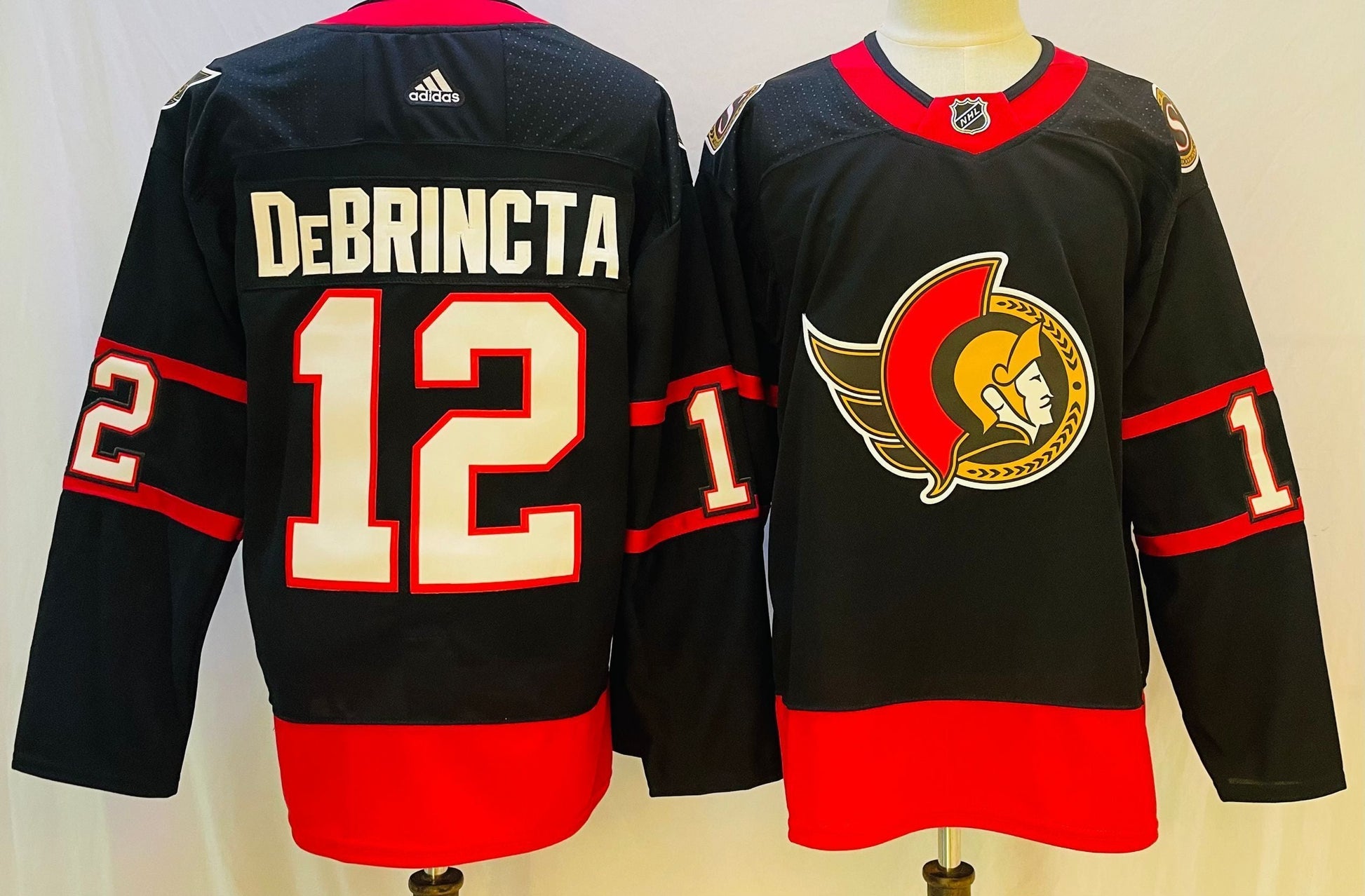 Ottawa Senators #12 Alex DeBrincat Style 6 Hockey Jersey hockey jersey product view 1