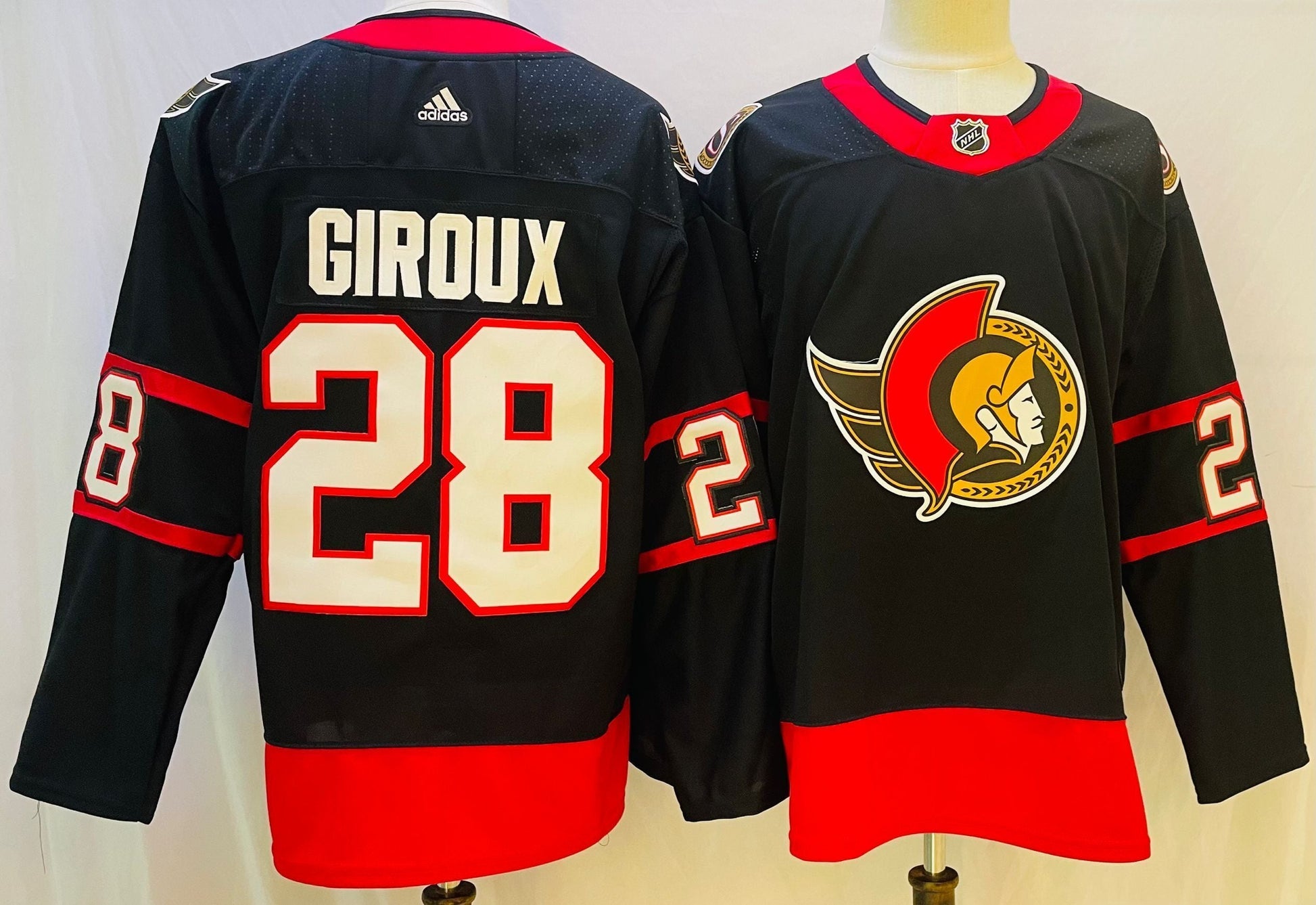 Ottawa Senators #28 Claude Giroux Style 8 Hockey Jersey hockey jersey product view 1