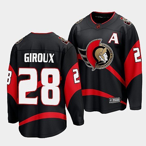 Ottawa Senators #28 claude-giroux-black-special-edition-2.0-breakaway-player-jersey Hockey Jersey hockey jersey product view 1