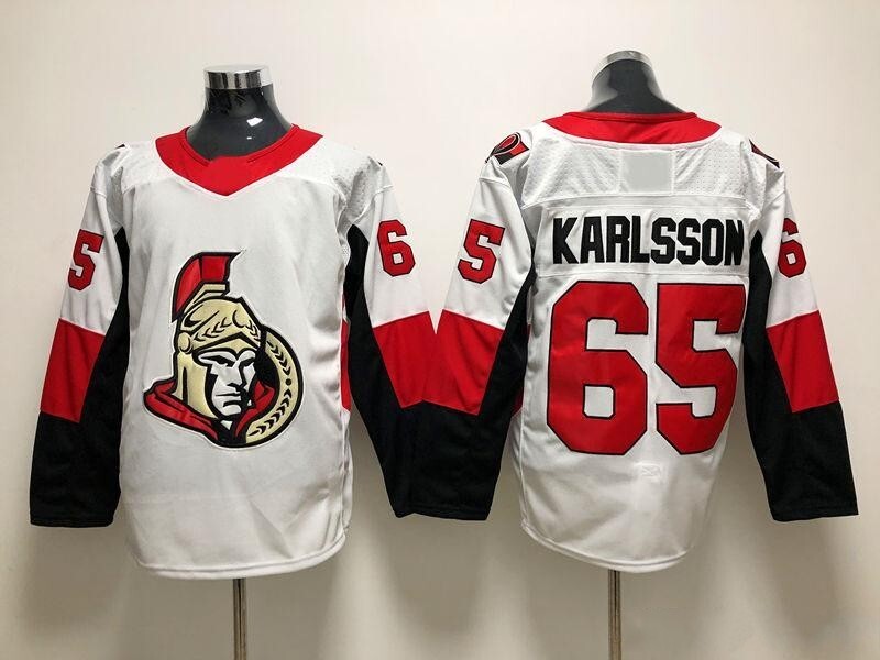 Ottawa Senators #65 Erik Karlsson Style 1 Hockey Jersey hockey jersey product view 1