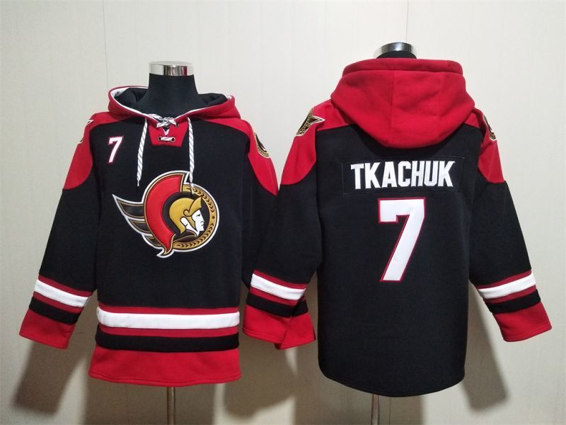 Ottawa Senators #7 Brady Tkachuk Hockey Jersey hockey jersey product view 1