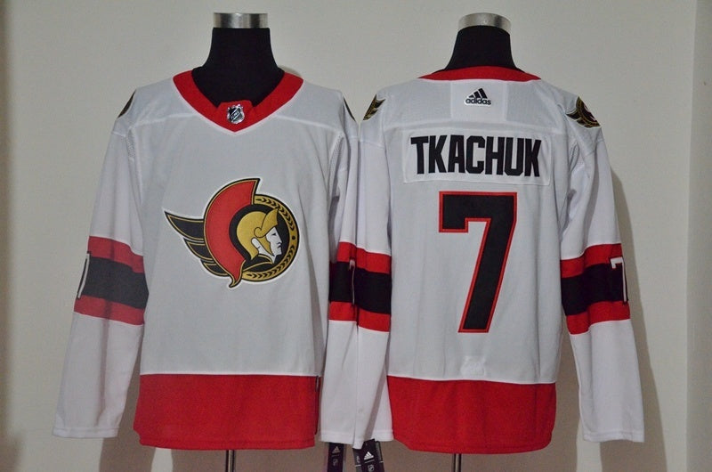 Ottawa Senators #7 Brady Tkachuk Style 8 Hockey Jersey hockey jersey product view 1