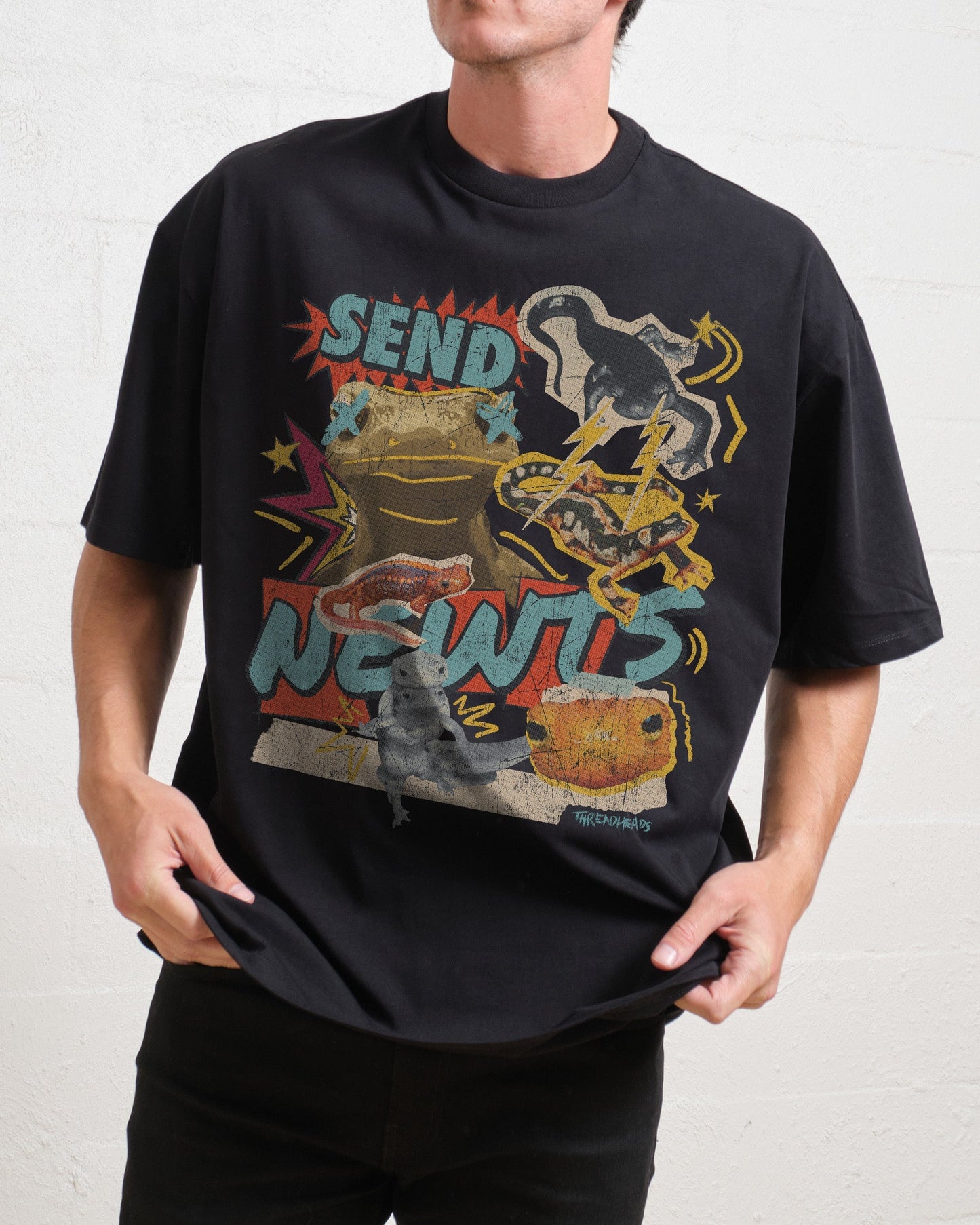 Send Newts Oversized Tee Unisex T-shirt, Sweatshirt, Hoodie, Long Sleeve Tee - T-Shirt, Sweatshirt, Hoodie