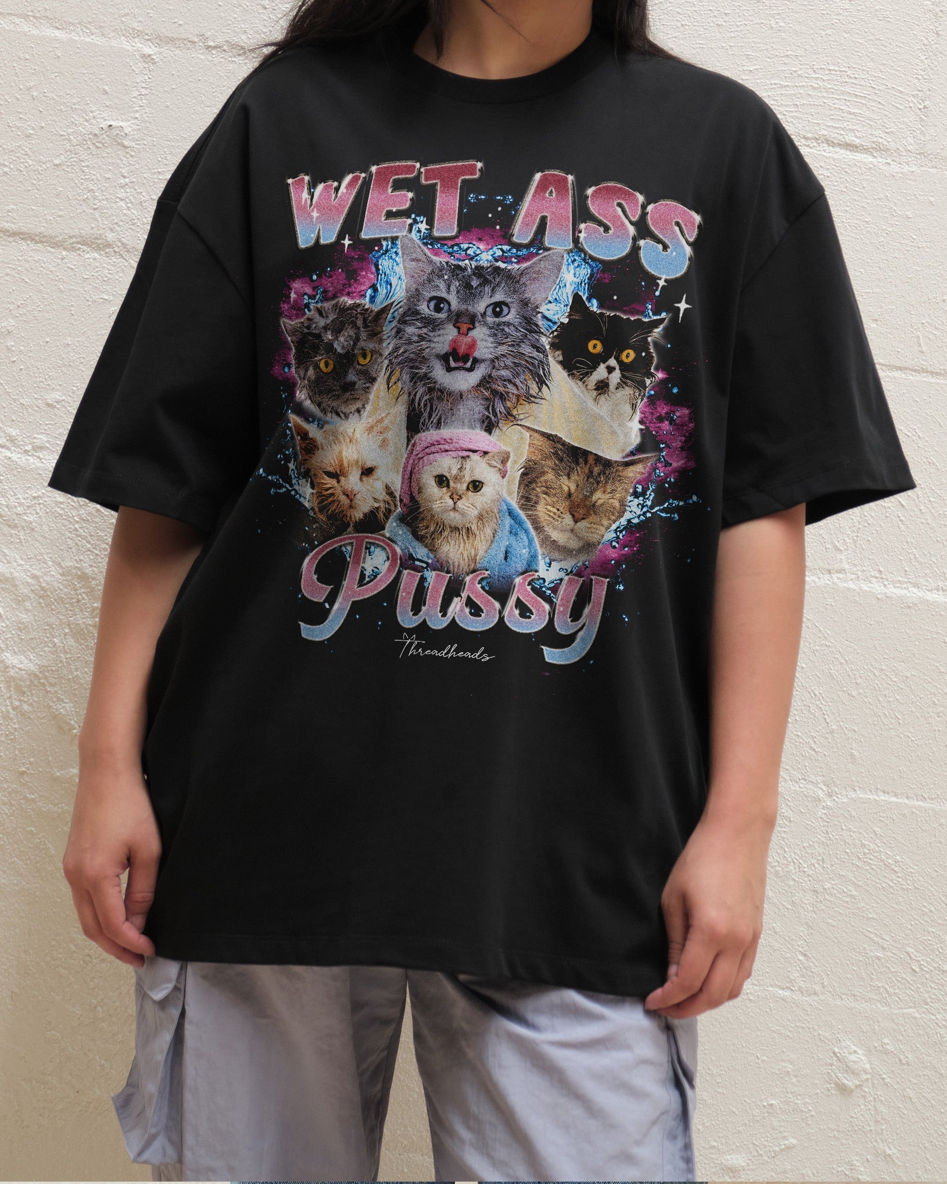 Wet Pussy Oversized Tee Unisex T-shirt, Sweatshirt, Hoodie, Long Sleeve Tee - T-Shirt, Sweatshirt, Hoodie