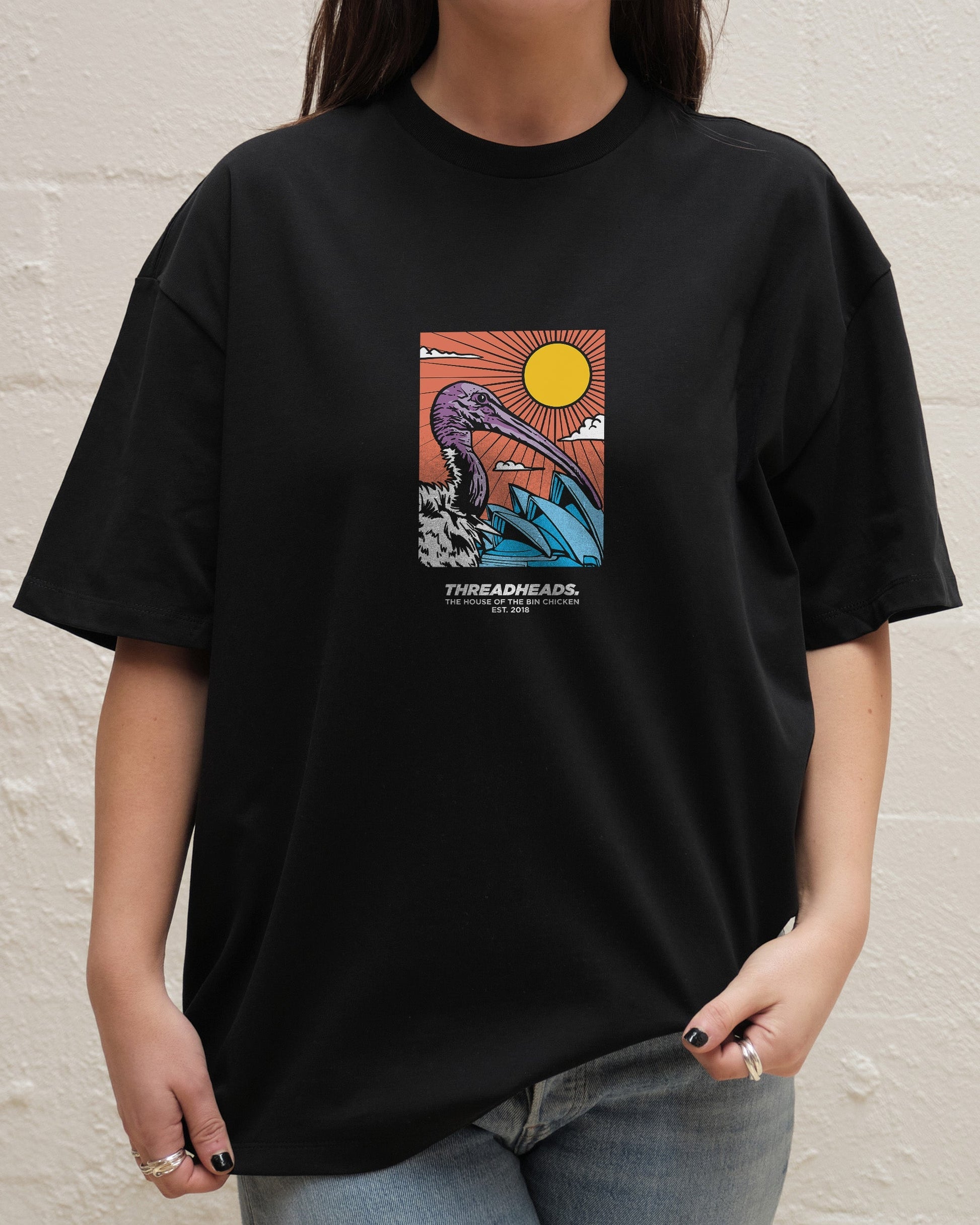 The House Of The Bin Chicken Oversized Tee Unisex T-shirt, Sweatshirt, Hoodie, Long Sleeve Tee - T-Shirt, Sweatshirt, Hoodie