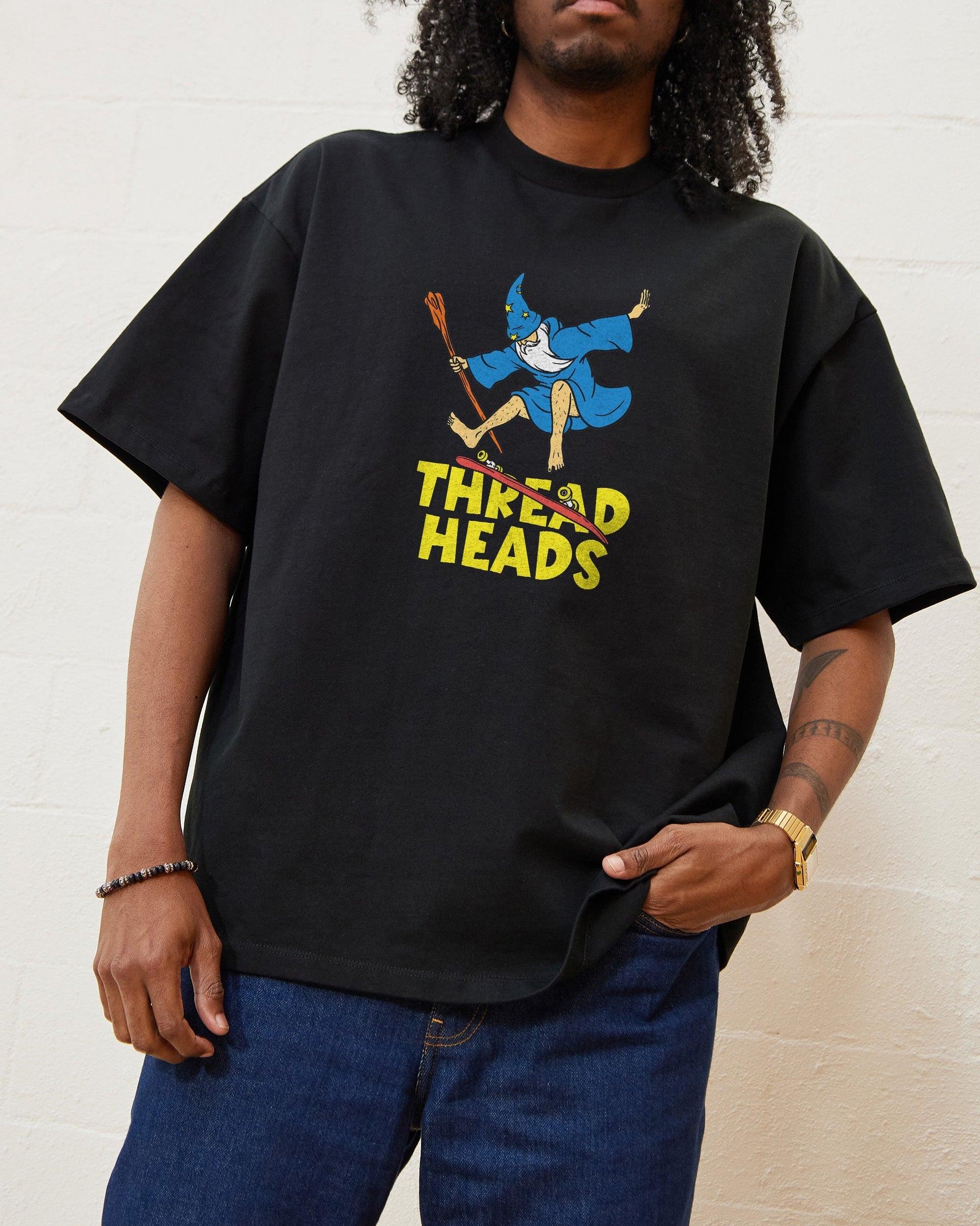 Skating Wizard Oversized Tee Unisex T-shirt, Sweatshirt, Hoodie, Long Sleeve Tee - T-Shirt, Sweatshirt, Hoodie