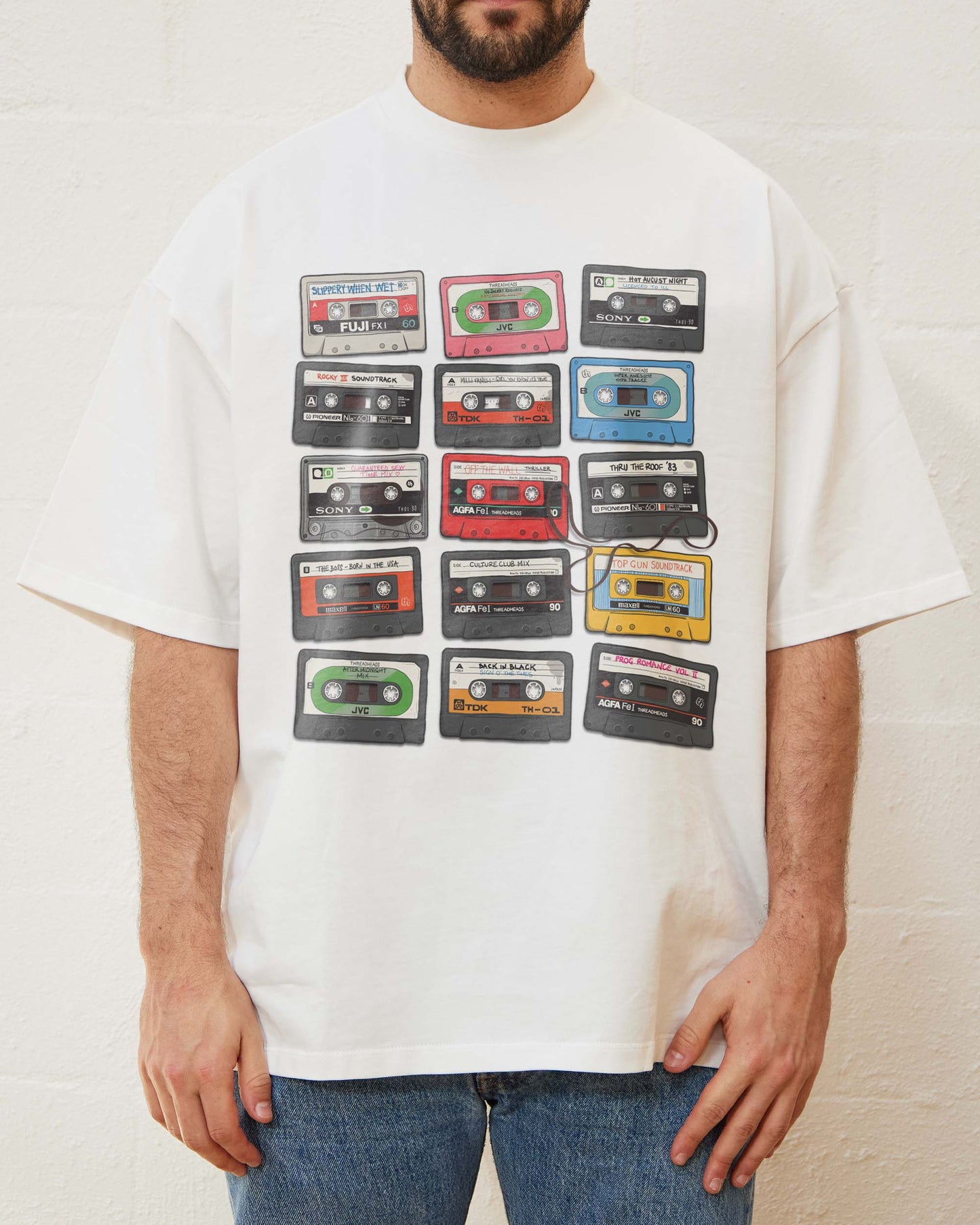 Cassette Tapes Oversized Tee Unisex T-shirt, Sweatshirt, Hoodie, Long Sleeve Tee - T-Shirt, Sweatshirt, Hoodie