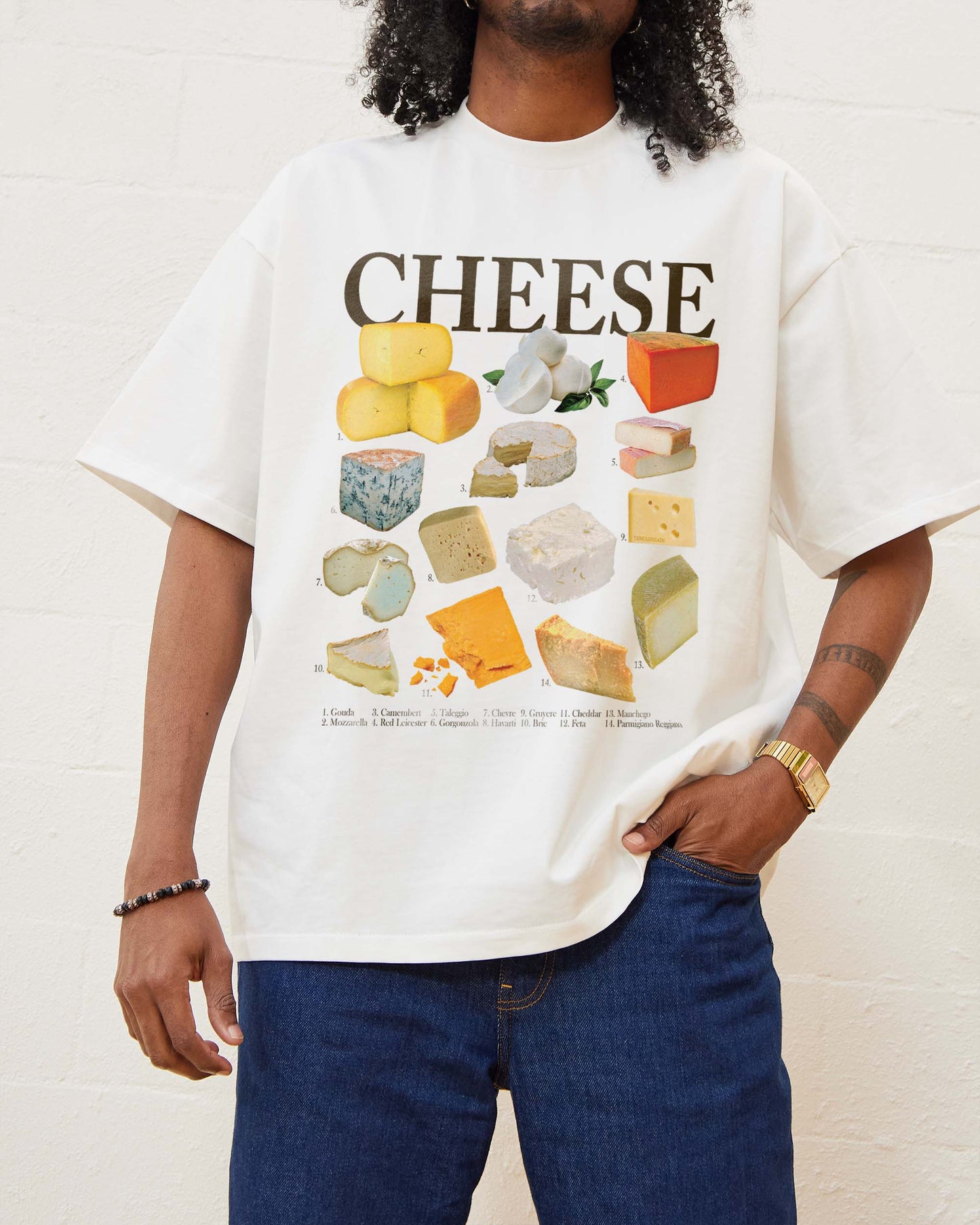 Cheese Homage Oversized Tee Unisex T-shirt, Sweatshirt, Hoodie, Long Sleeve Tee - T-Shirt, Sweatshirt, Hoodie
