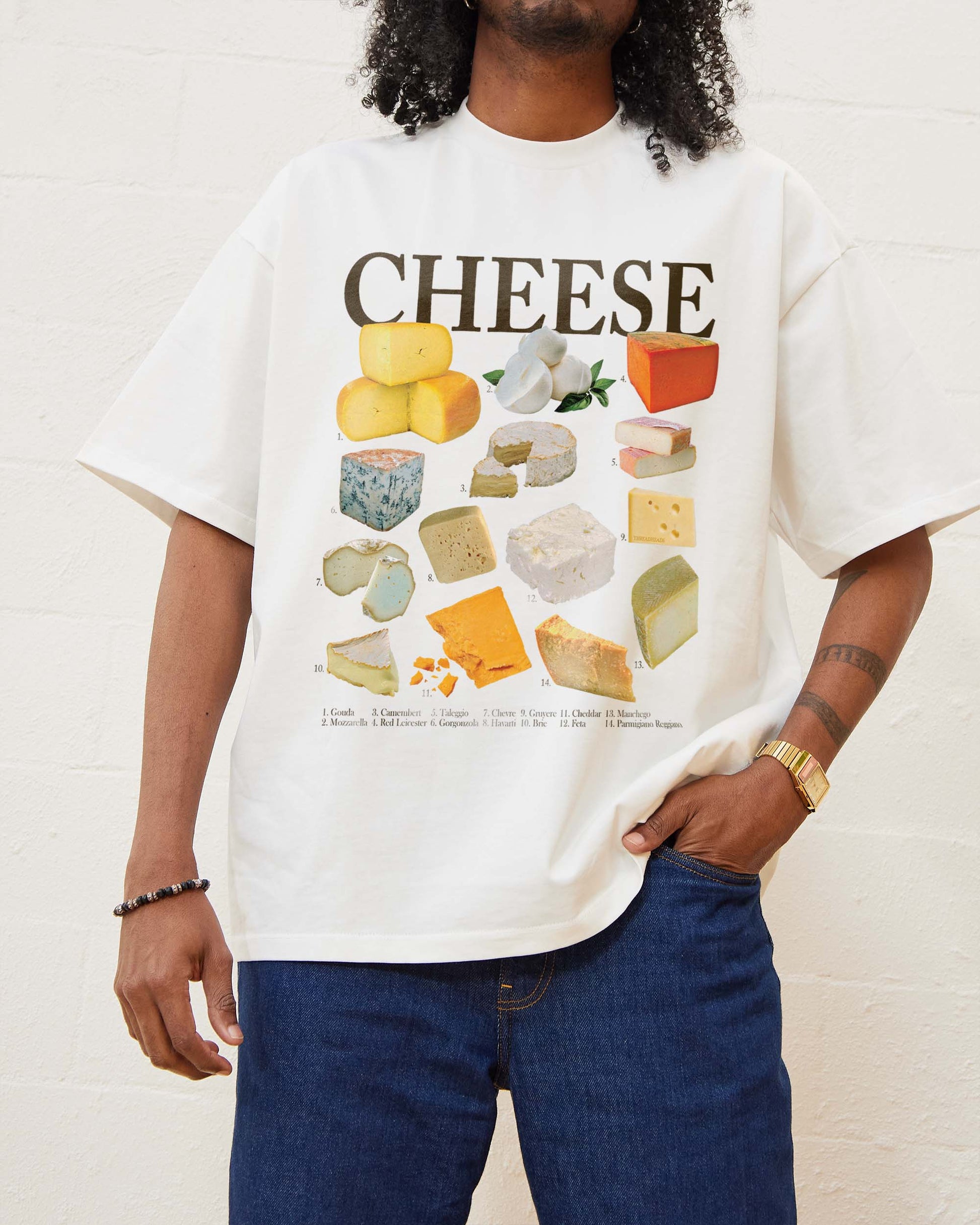 Cheese Homage Oversized Tee Unisex T-shirt, Sweatshirt, Hoodie, Long Sleeve Tee - T-Shirt, Sweatshirt, Hoodie